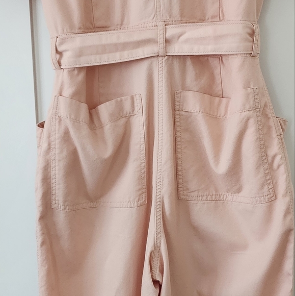 Madewell Top Stitched Coverall Jumpsuit Size 6 - Picture 8 of 11